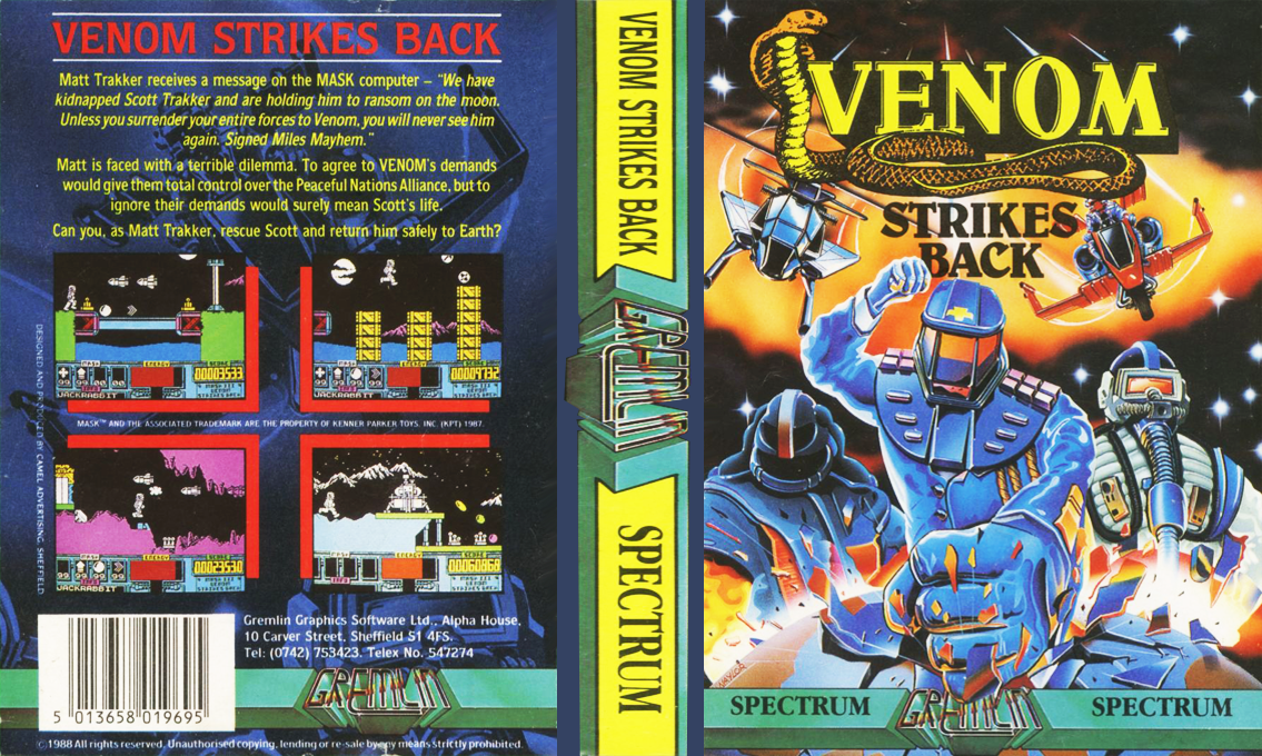Mask III - Venom Strikes Back — box-texture (EU)