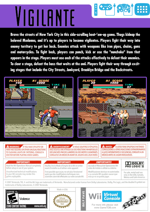 Vigilante — box-2D-back (US)