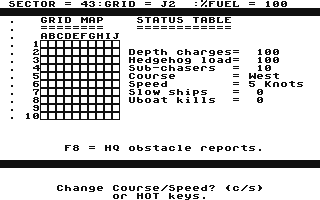 Hunter-Killer Atlantic — ss (WOR)