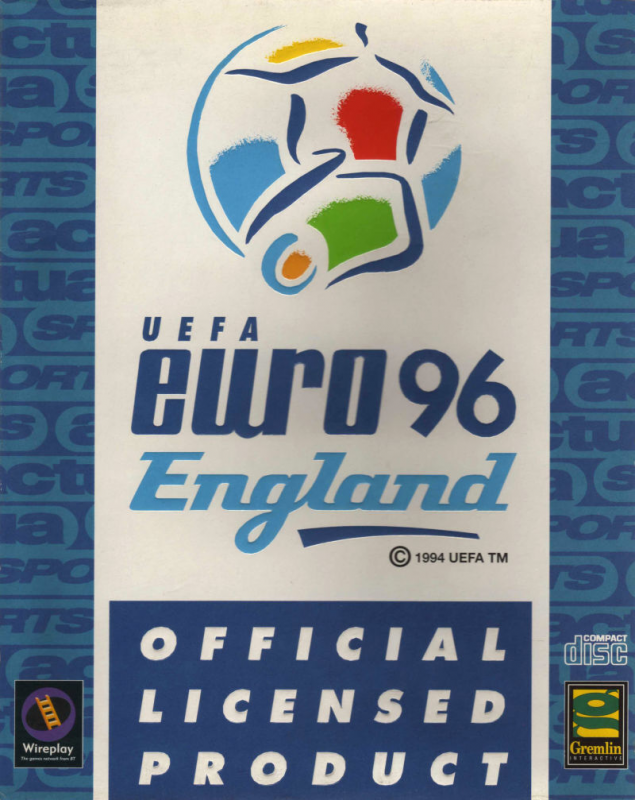 UEFA Euro 96 England box art
