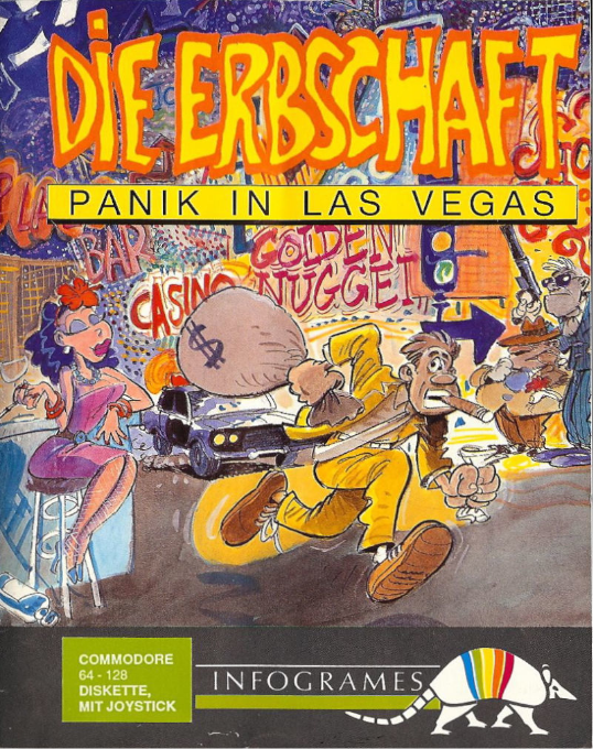 Inheritance - Panic In Las Vegas, The — box-2D (DE)