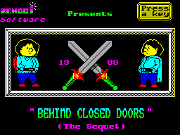 Behind Closed Doors II - The Sequel — sstitle (WOR)