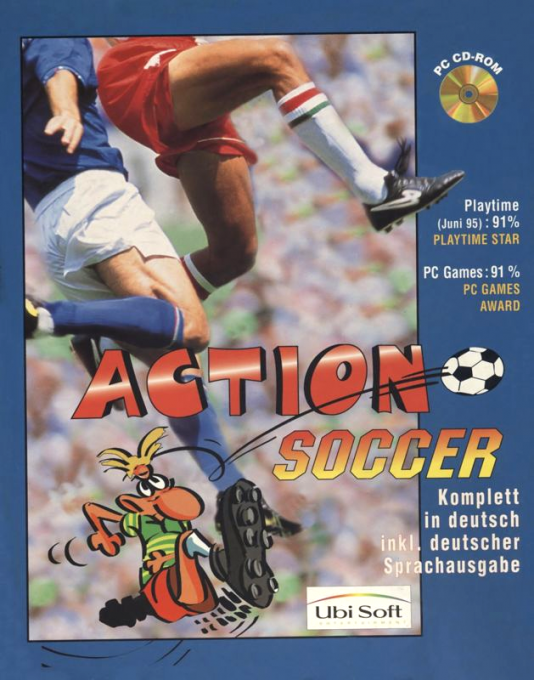 Action Soccer box art