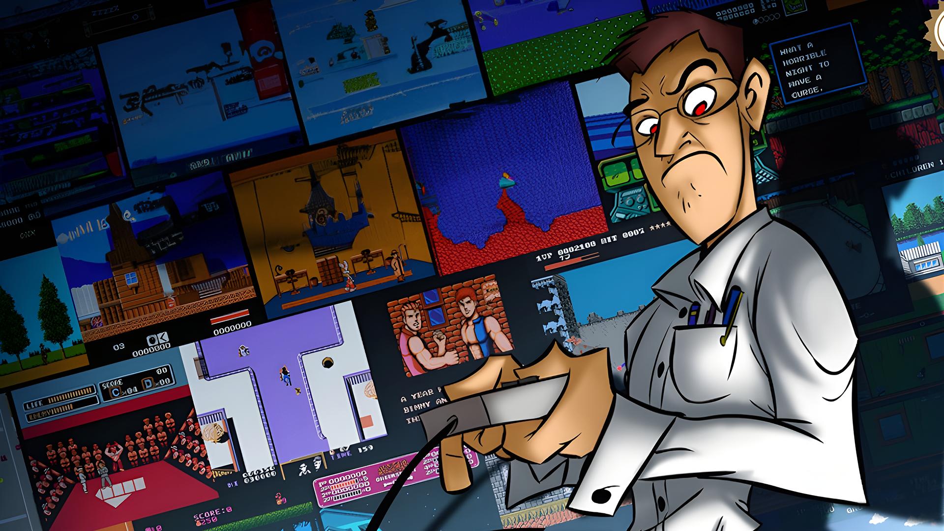 The Legend of Zelda: AVGN vs Ganon — fanart