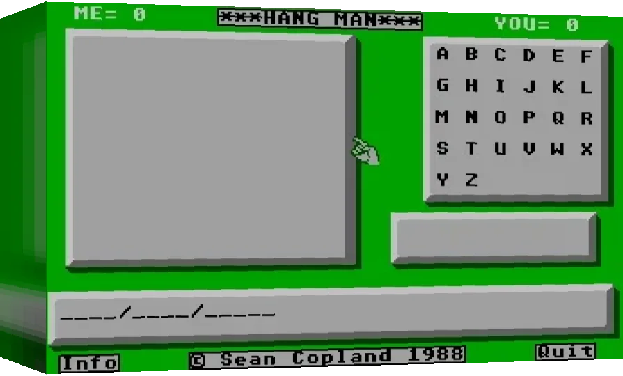 Hang Man — box-3D (WOR)