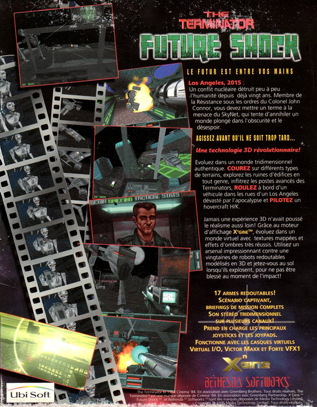 Terminator, The - Future Shock — box-2D-back (FR)