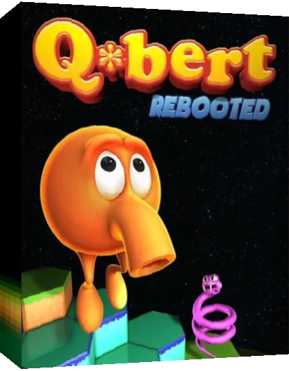Q-bert - Rebooted — box-3D (EU)