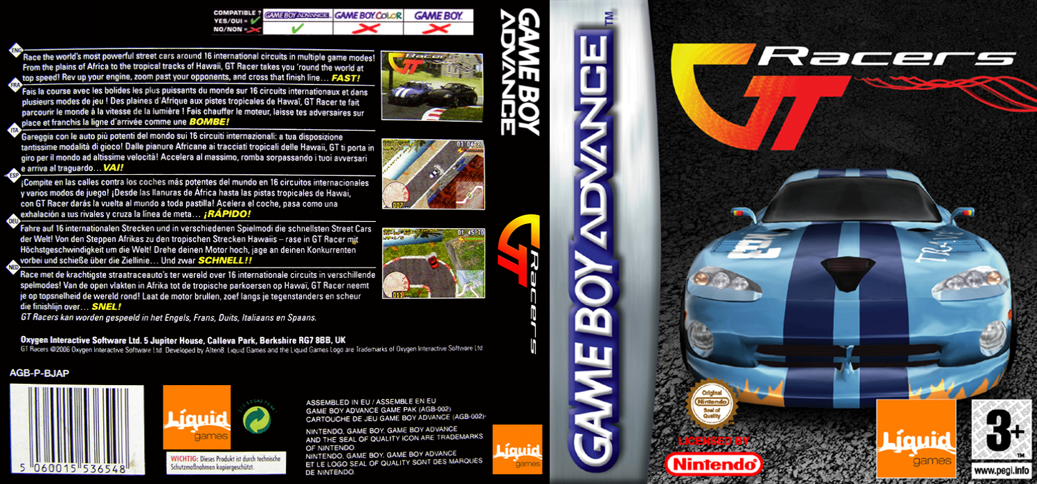 Gt Racers — box-texture (EU)