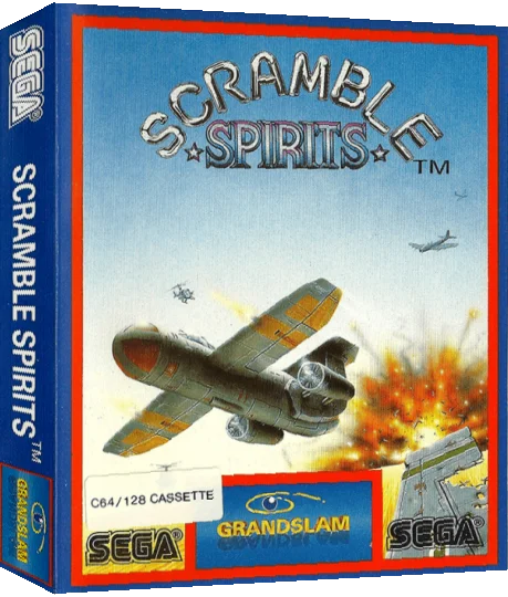 Scramble Spirits — box-3D (EU)