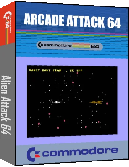 Alien Attack 64 — box-3D (CUS)