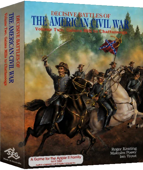 The American Civil War II — box-3D (WOR)