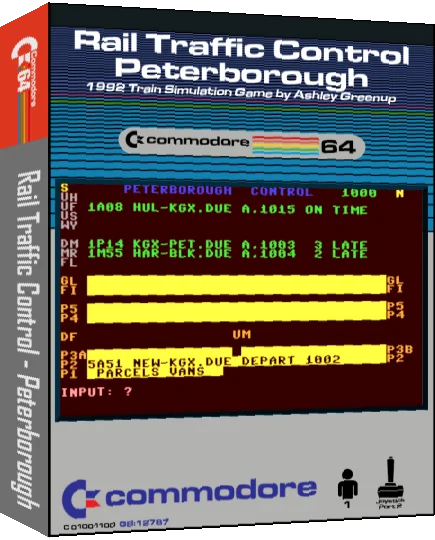 Rail Traffic Control : Peterborough — box-3D (CUS)