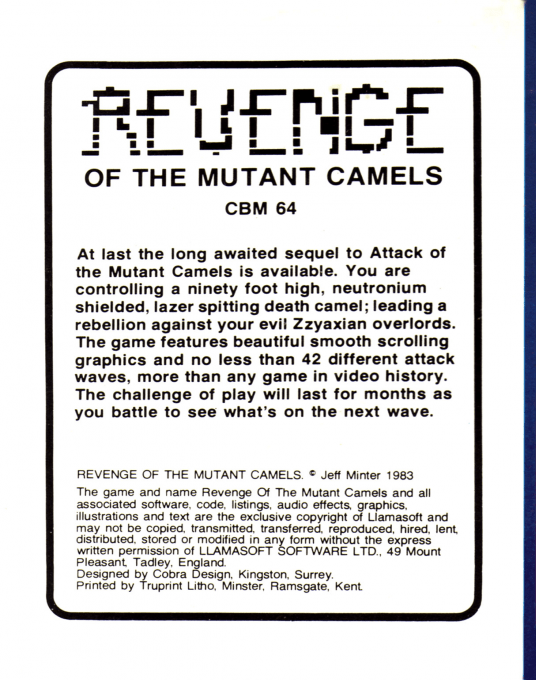 Revenge of the Mutant Camels — box-2D-back (EU)