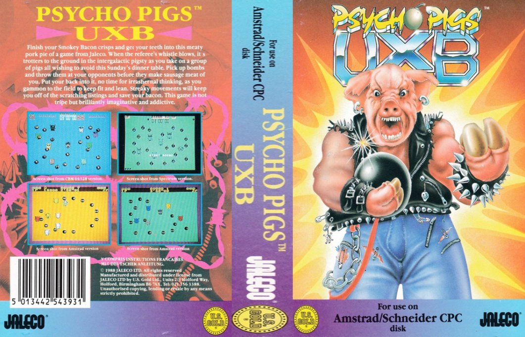 Psycho Pigs UXB — box-texture (EU)