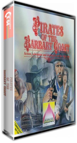 Pirates Of The Barbary Coast — box-3D (EU)