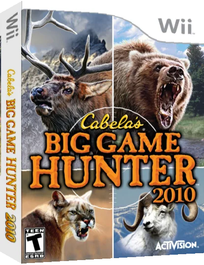 Cabela's Big Game Hunter 2010 — box-3D (US)