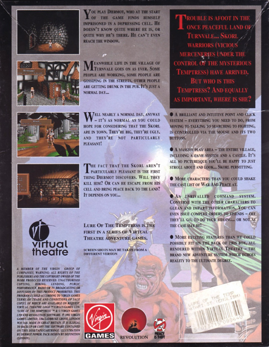 Lure of the Temptress — box-2D-back (EU)