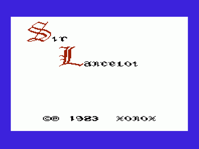 Sir Lancelot — sstitle (WOR)