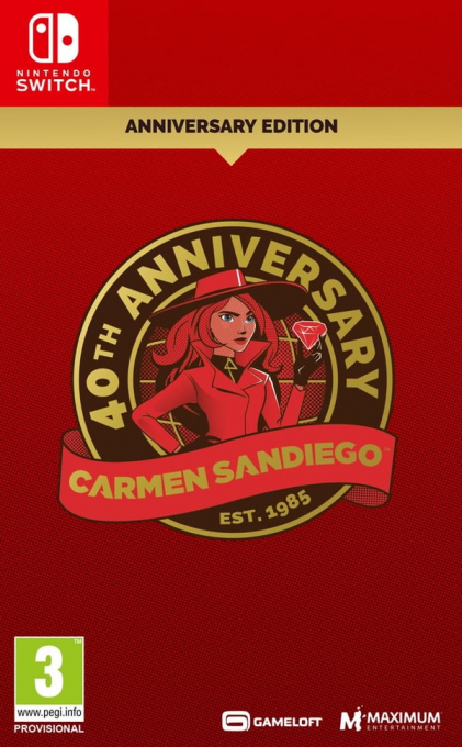 Carmen Sandiego 40th Anniversary Edition — box-2D (EU)