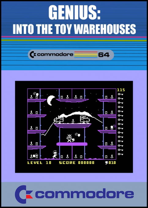 Genius - Into The Toy Warehouses box art