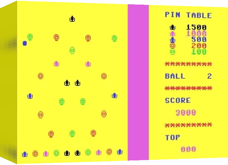 Pin Table — box-3D (WOR)