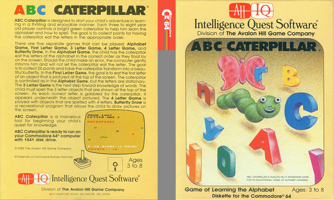 ABC Caterpillar — box-texture (EU)