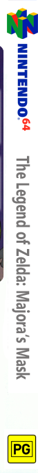 Legend Of Zelda - Majora's Mask, The — box-2D-side (AU)
