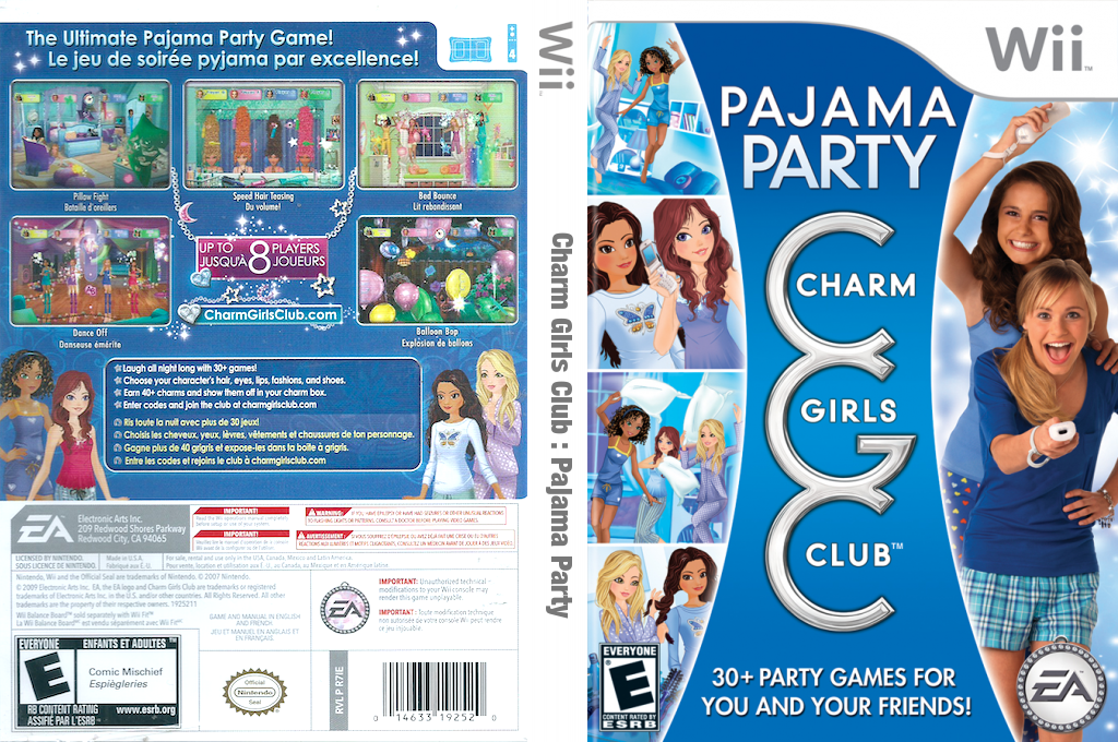 Charm Girls Club - Pyjama Party — box-texture (US)