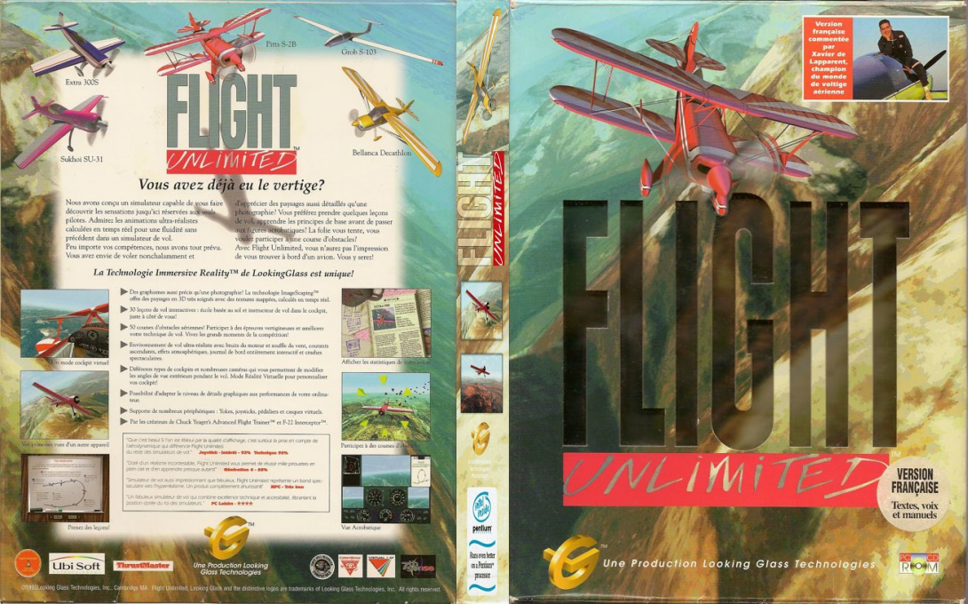 Flight Unlimited — box-texture (FR)
