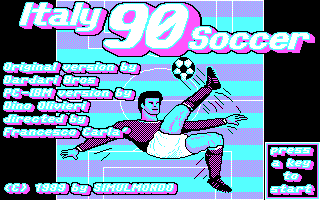 Italy '90 Soccer — sstitle (EU)