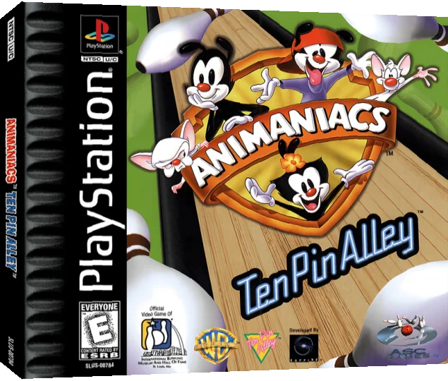 Animaniacs In Ten Pin Alley — box-3D (US)