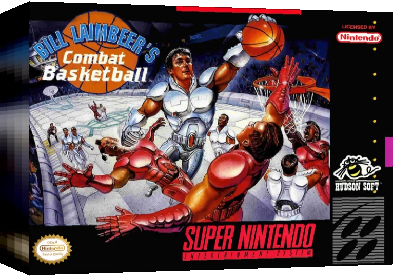 Bill Laimbeer's Combat Basketball — box-3D (US)