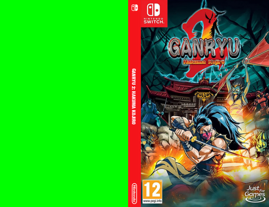 Ganryu 2 - Hakuma Kojiro — box-texture (EU)
