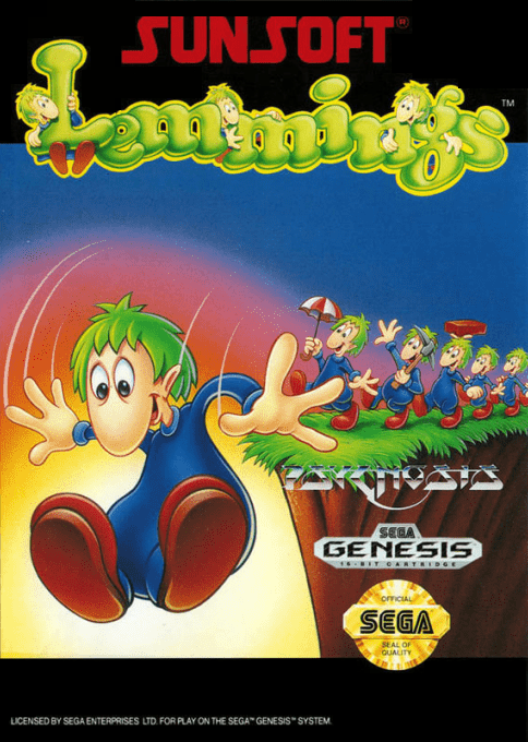 Lemmings box art