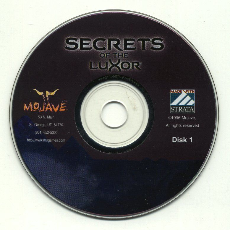 Secrets of the Luxor — support-2D (US)