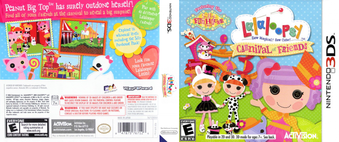 Lalaloopsy - Carnival Of Friends — box-texture (US)