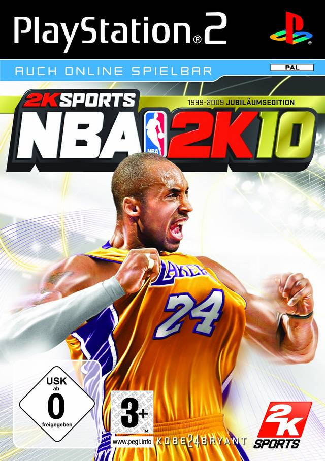 NBA 2K10 — box-2D (DE)