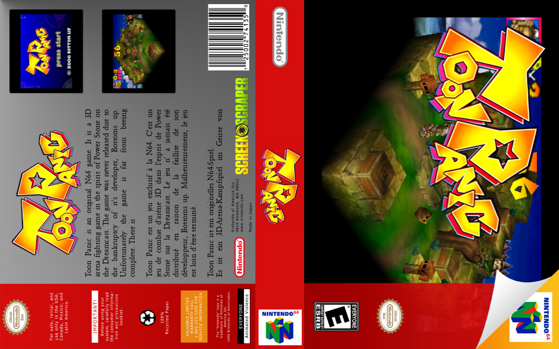 Toon Panic — box-texture (SS)