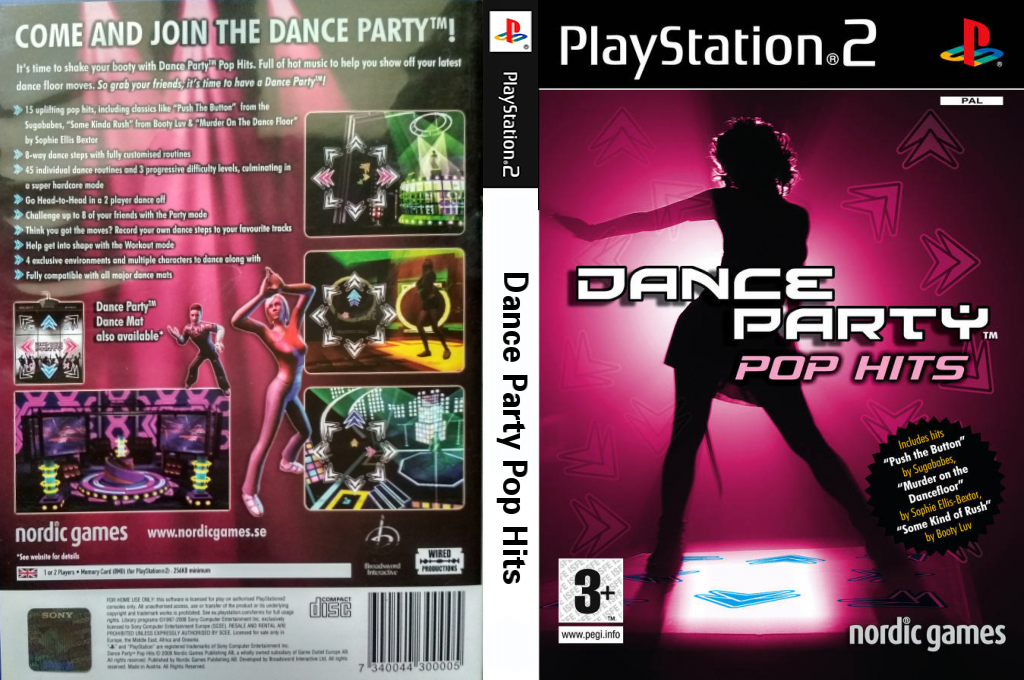 Dance Party Pop Hits — box-texture (EU)