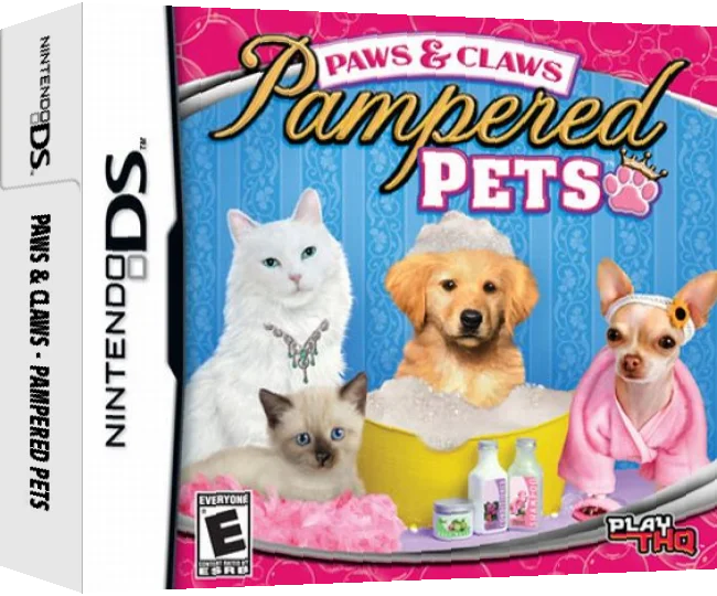 Paws & Claws - Pampered Pets — box-3D (US)
