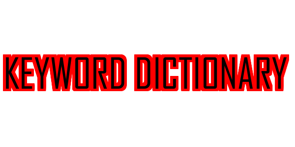 Keyword Dictionary — wheel-hd (SS)