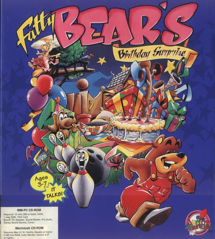 Fatty Bear's Birthday Surprise box art
