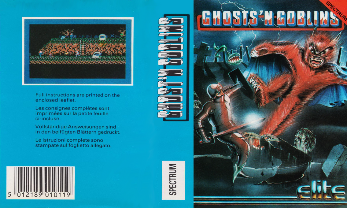 Ghosts 'n Goblins — box-texture (EU)