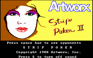 Strip Poker 2 — sstitle (US)