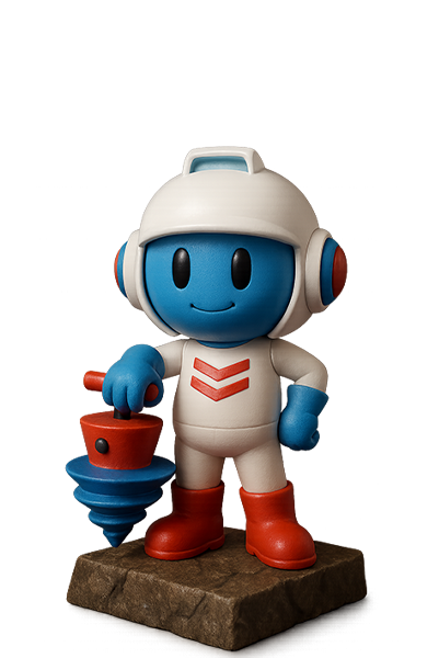 Dig Dug — figurine