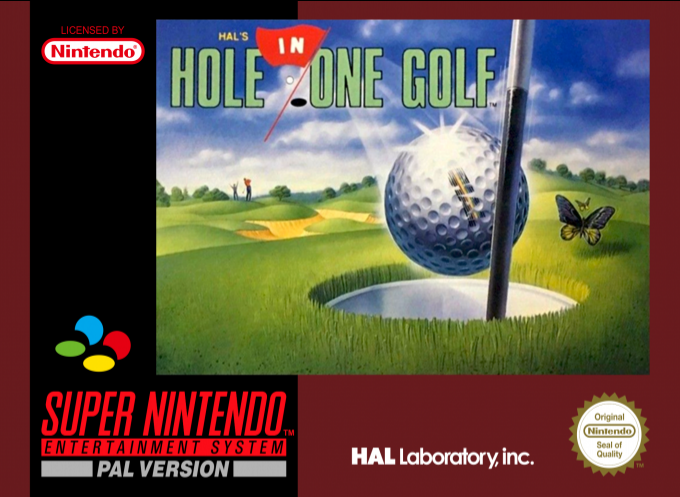 HAL's Hole in One Golf — box-2D (EU)