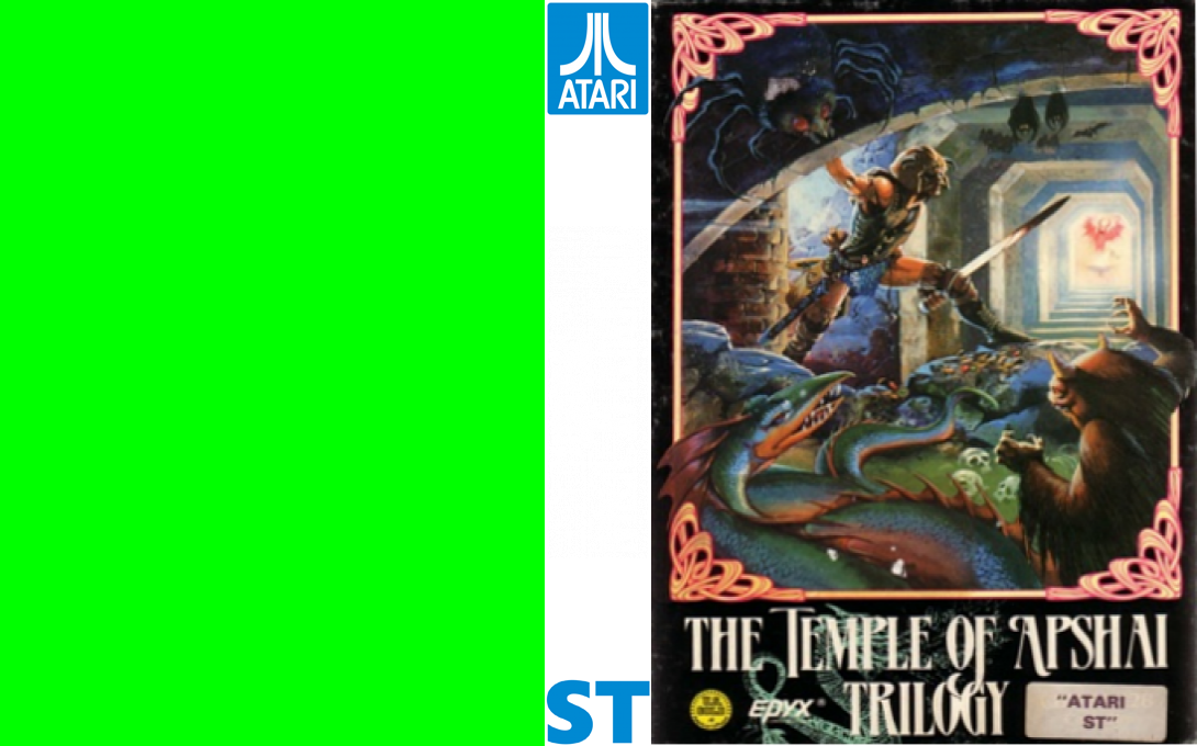 Temple of Apshai Trilogy, The — box-texture (EU)