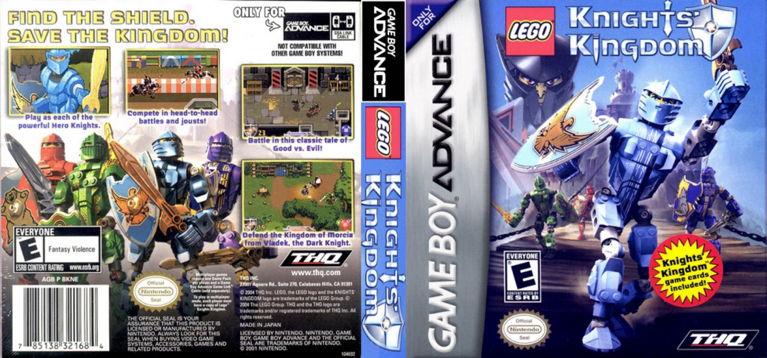 LEGO Knights Kingdom — box-texture (US)