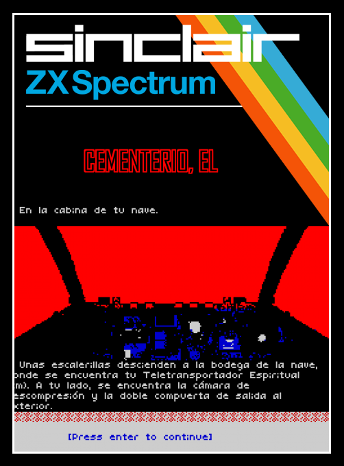 El Cementerio box art