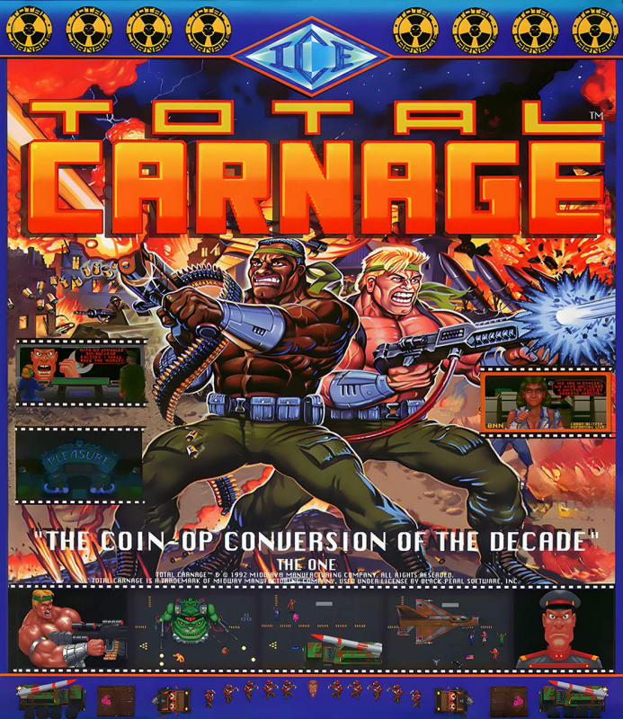 Total Carnage box art